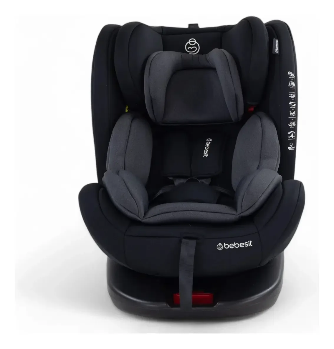 Butaca De Auto Saturn Isofix Bebesit Giro 360º 0 A 36 Kg 