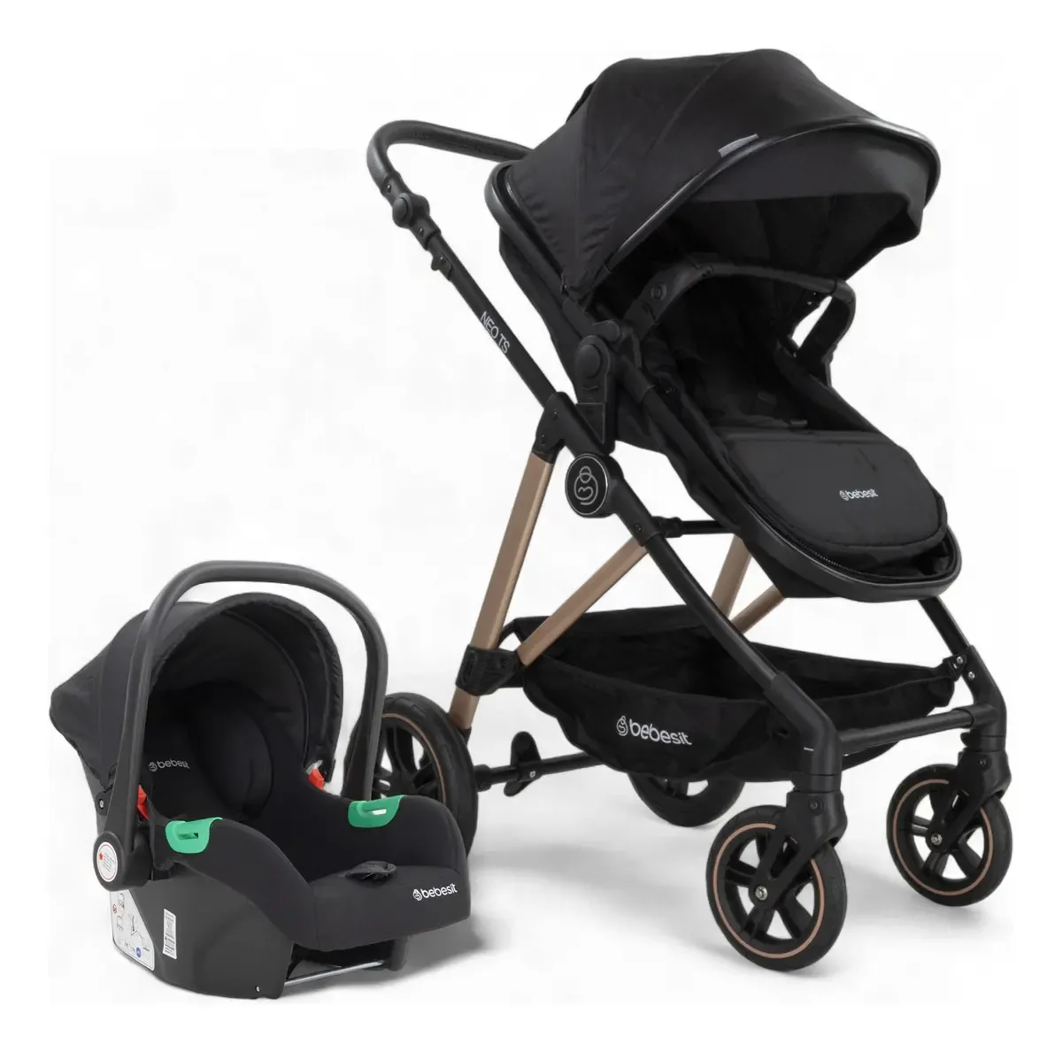 Coche Travel System I-Size Alfa Bebesit