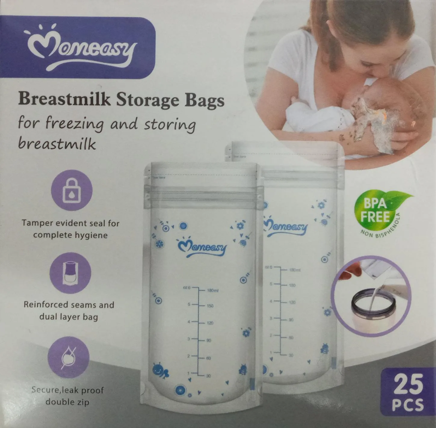 Bolsas de Leche Materna