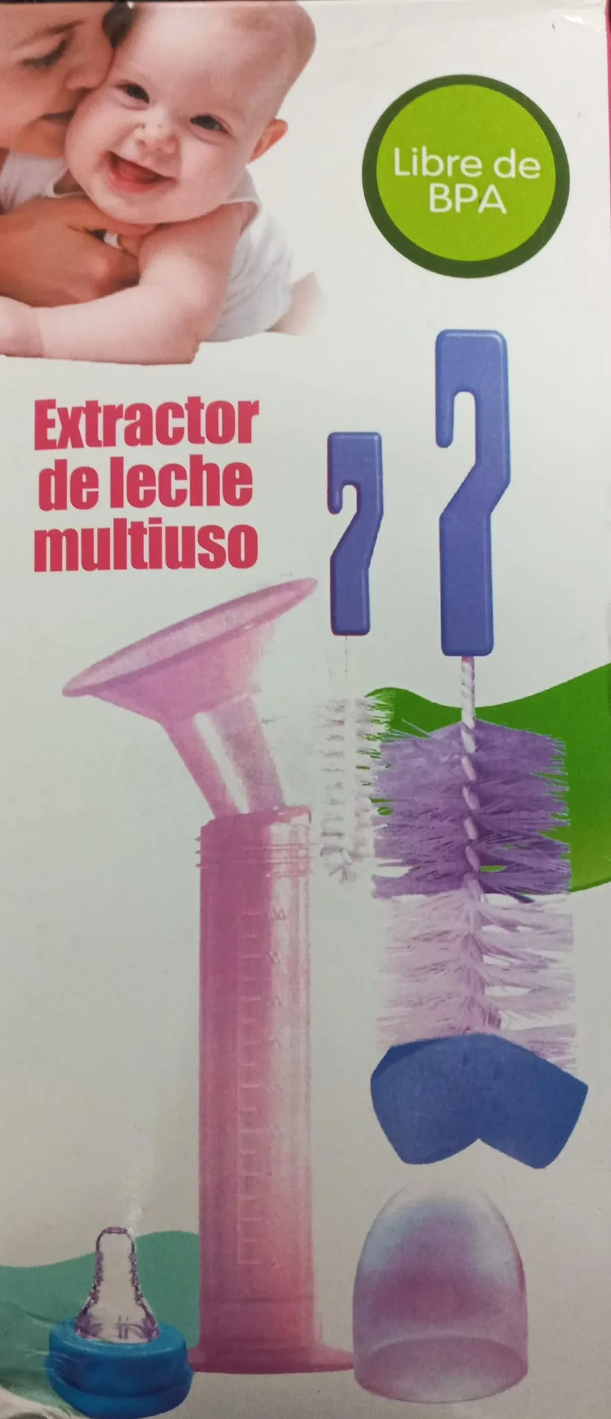 Extractor de leche multiuso