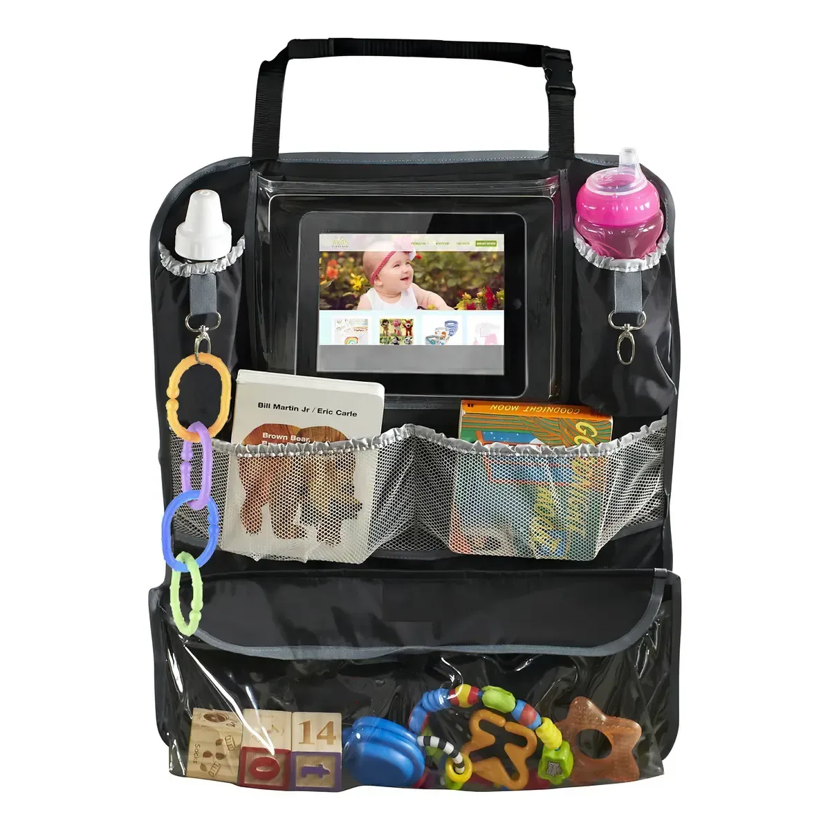 Organizador de asiento para auto